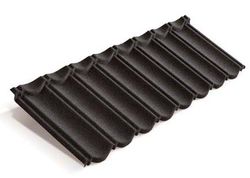 Композитная черепица MetroBond  черный купить в Санкт-Петербурге