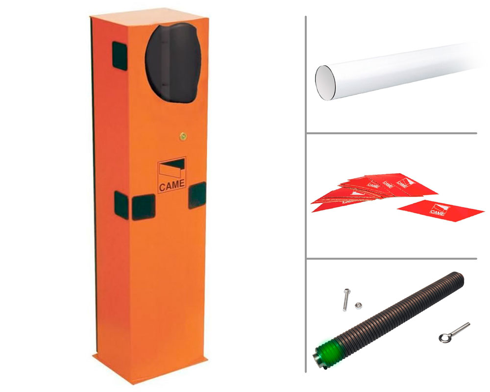 G3750 Classico Комплект шлагбаума GARD 3750 для лево и правостороннего монтажа (тумба, стрела, светоотражающие наклейки, балансировочная пружина) купить в Санкт-Петербурге