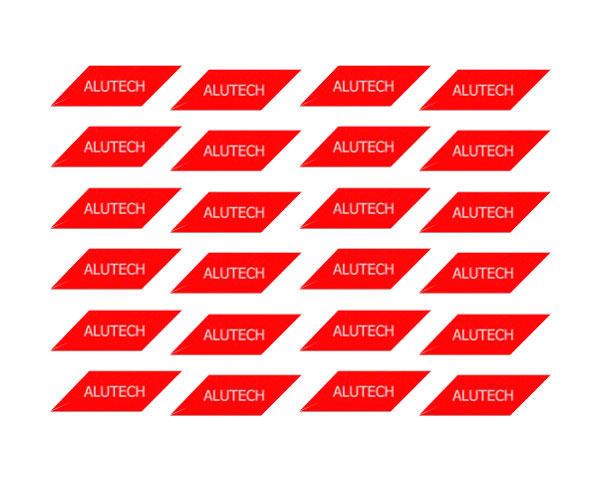 BVS.01 Комплект наклеек светоотражающих "ALUTECH" (24 шт) ALUTECH купить в Санкт-Петербурге
