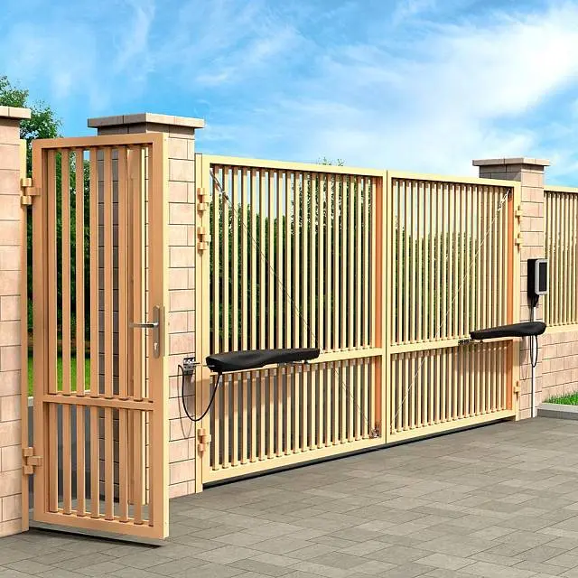 AM-5000KIT-N Комплект для автоматизации распашных ворот (линейные привода AMBIO) ALUTECH купить в Санкт-Петербурге