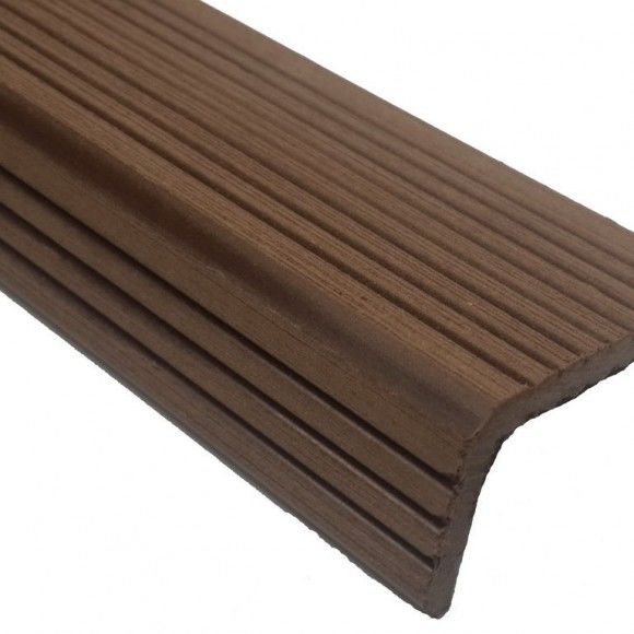 Уголок для террасной доски Экодек Венге купить в Санкт-Петербурге