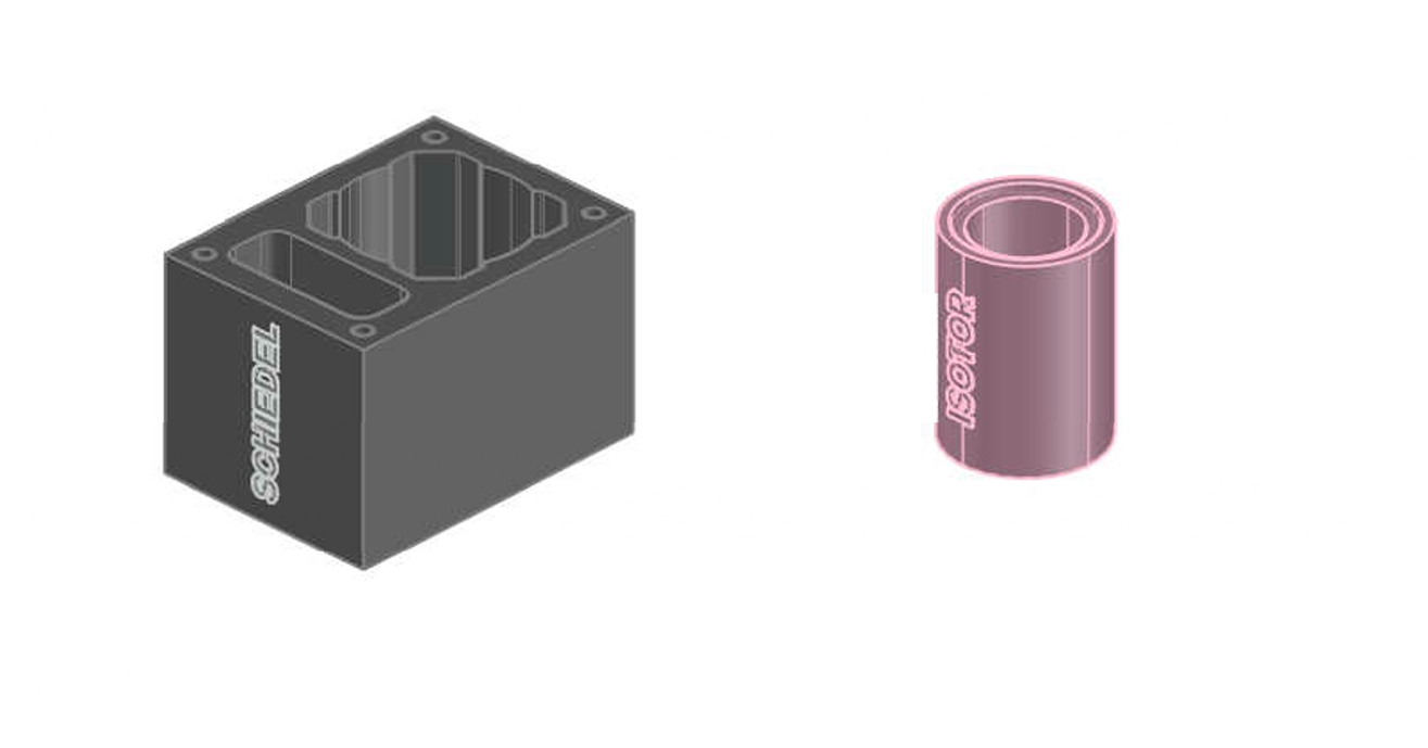ISOTOR Комплект дымохода с ВЕНТ каналом 0,33м Ø25 Schiedel купить в Санкт-Петербурге