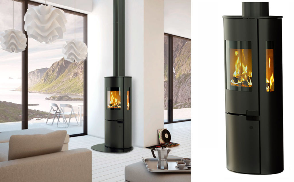 Камин Schiedel Sirius 3 с дымоходом Permeter Smooth Air 6м купить в Санкт-Петербурге