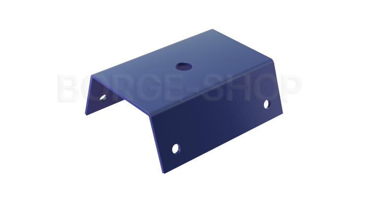 Пластина универсальная для профнастила Н-60 H-75 BORGE купить в Санкт-Петербурге