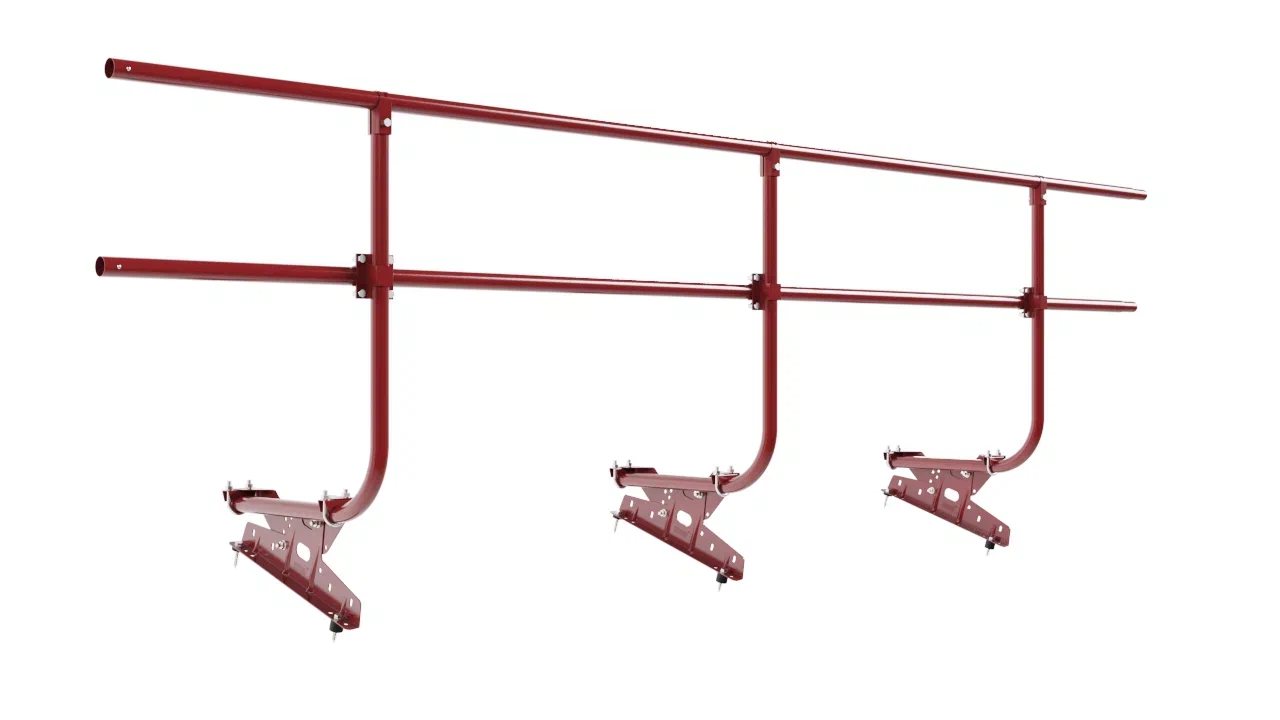 Кровельное ограждение Borge для металлочерепицы и битумной черепицы 3м H=900 купить в Санкт-Петербурге