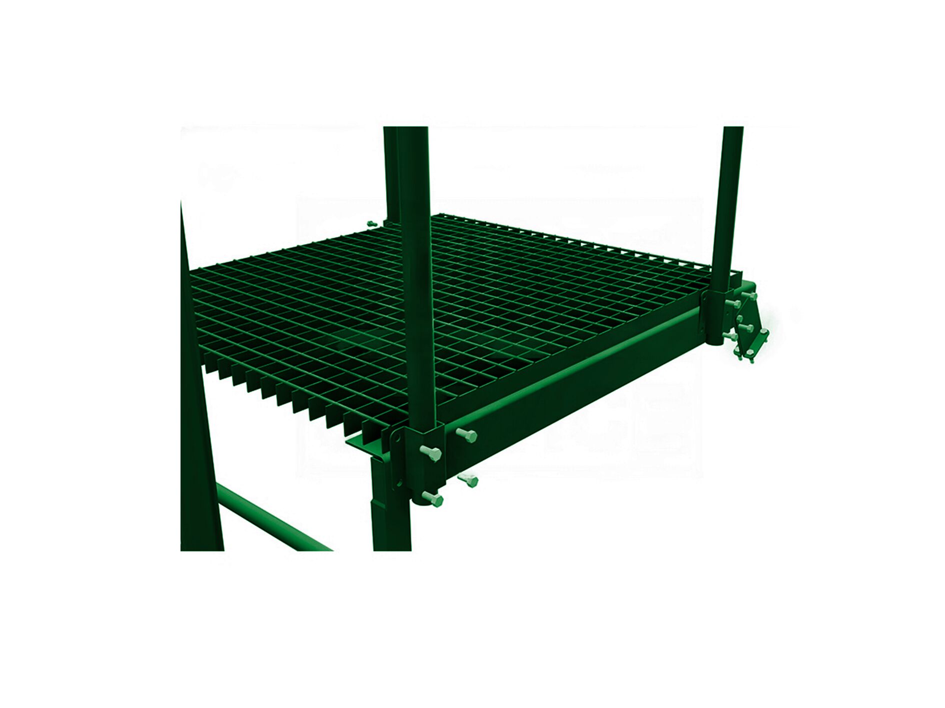 Площадка переходная 800х800мм оцинк. BORGE купить в Санкт-Петербурге