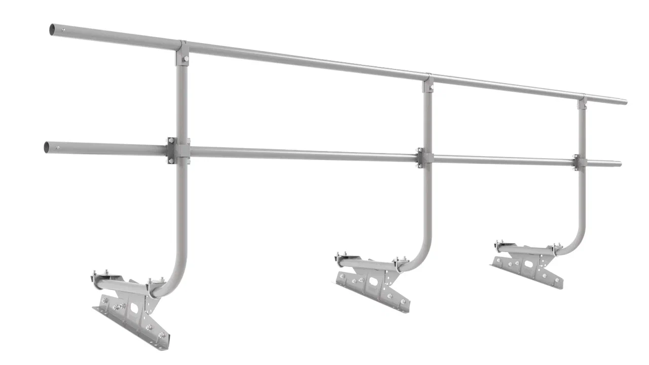 Кровельное ограждение Borge для фальцевой кровли 3м H=900 купить в Санкт-Петербурге