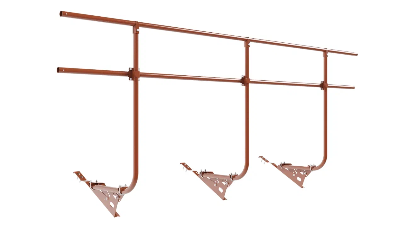 Кровельное ограждение Borge для натуральной черепицы 3м H=1200 купить в Санкт-Петербурге