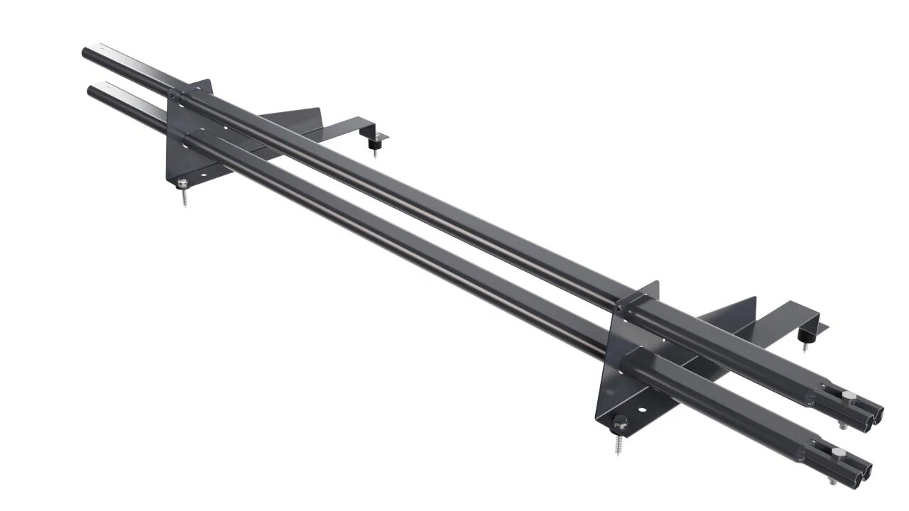 Снегозадержатель трубчатый 2оп 1.5м д/МЧ с выс. ступ 400мм BORGE купить в Санкт-Петербурге