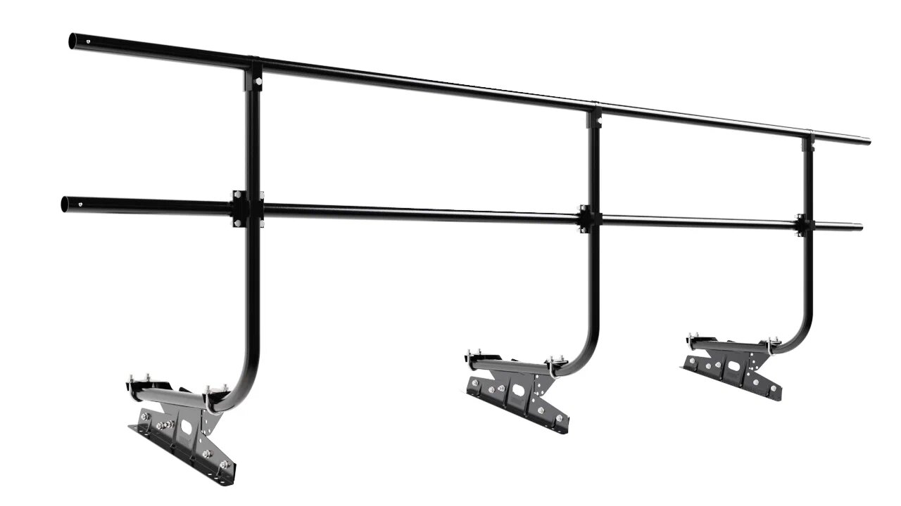Кровельное ограждение Borge для фальцевой кровли 3м H=900 купить в Санкт-Петербурге