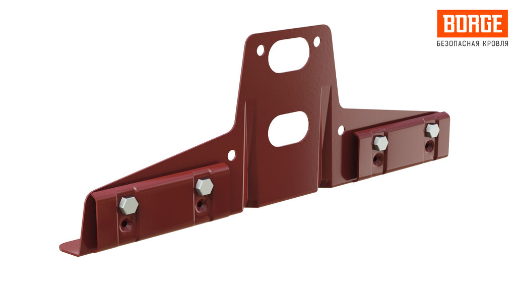 Снегозадержатель трубчатый BORGE для фальцевой кровли 3м МАТОВЫЙ купить в Санкт-Петербурге