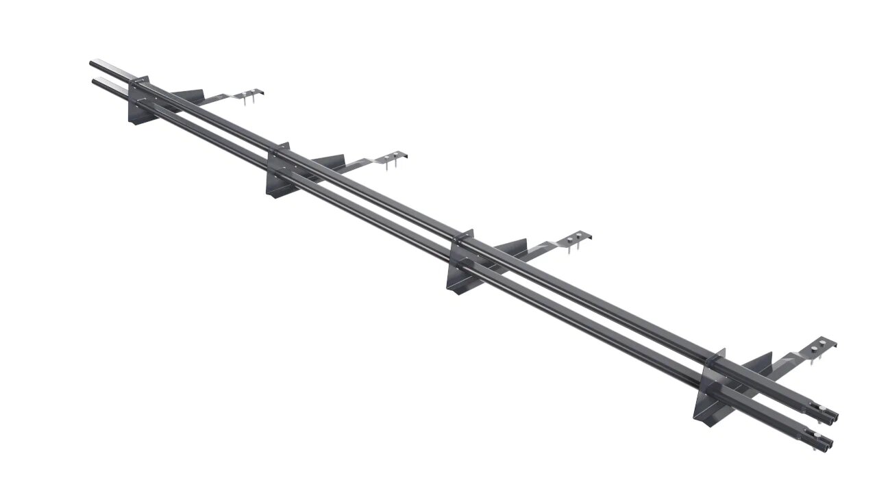 Снегозадержатель трубчатый 4оп 3м для черепицы матовый BORGE купить в Санкт-Петербурге