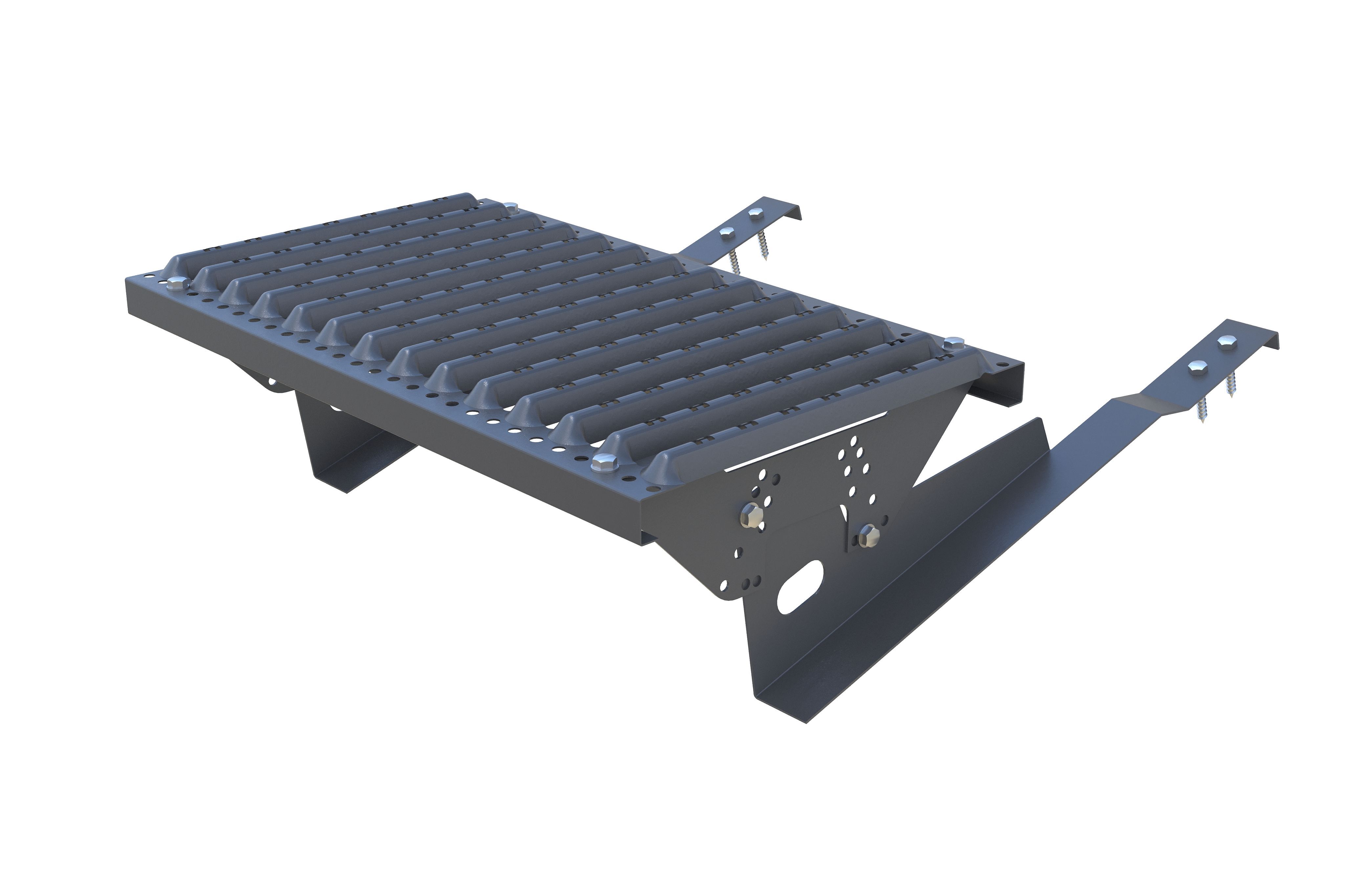 Ступень кровельная для черепицы темно-серый матовый (7024 matt) BORGE купить в Санкт-Петербурге