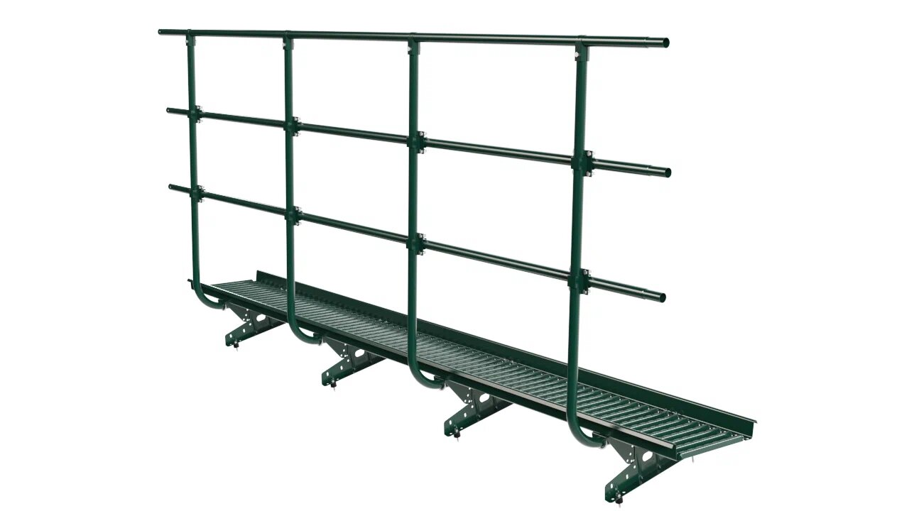 Мостик переходной с ограждением 3м Н-120см BORGE купить в Санкт-Петербурге