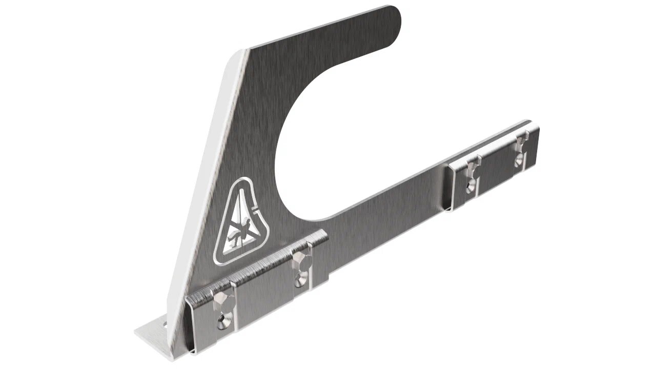 Крюк безопасности для фальца оцинковка BORGE купить в Санкт-Петербурге