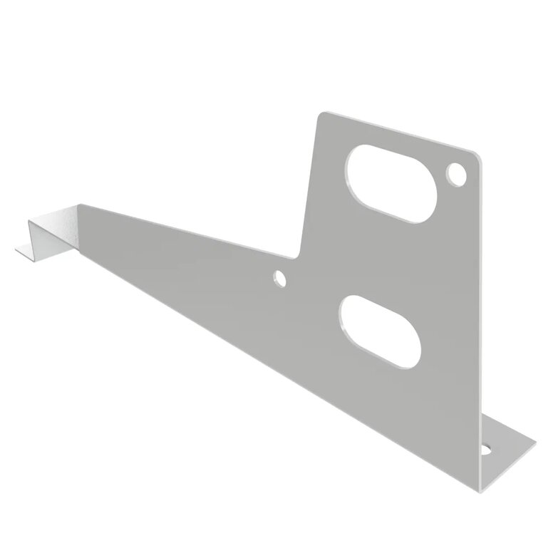 Универсальный кронштейн д/МЧ с высокой ступенькой оцинкованный 400мм BORGE купить в Санкт-Петербурге