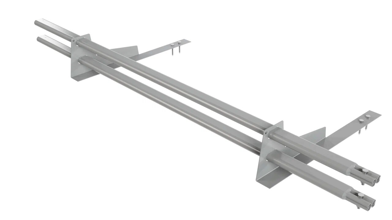 Снегозадержатель трубчатый 2оп 1.5м для гибкой черепицы BORGE купить в Санкт-Петербурге