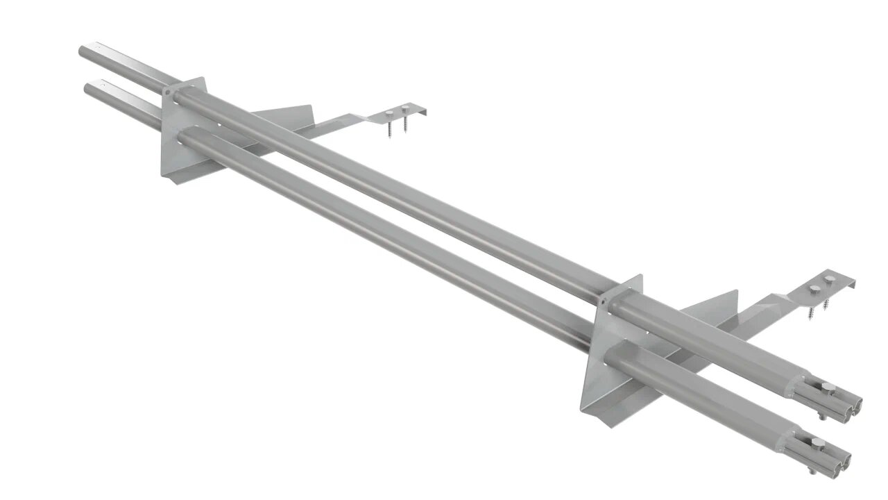 Снегозадержатель трубчатый 2оп 1.5м для черепицы BORGE купить в Санкт-Петербурге