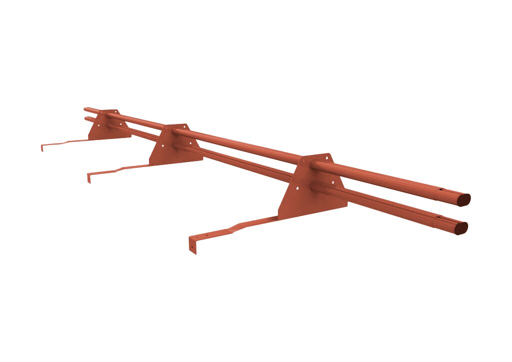 Снегозадержатель трубчатый для натуральной черепицы 45х25мм (2 оп) длина 1.0м оцинк. D-Bork купить в Санкт-Петербурге