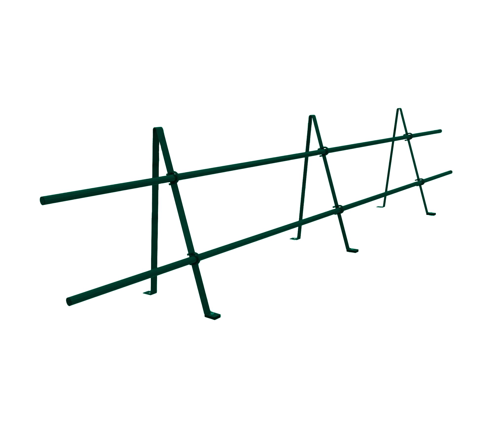 Ограждение Оптима для МЧ, ГЧ и профнастила h0.9м длина 3.0м оцинк. D-Bork купить в Санкт-Петербурге