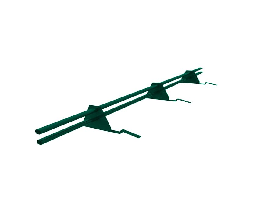 Снегозадержатель трубчатый для композит. черепицы 45х25мм длина 1м (2 оп) оцинк. D-Bork купить в Санкт-Петербурге