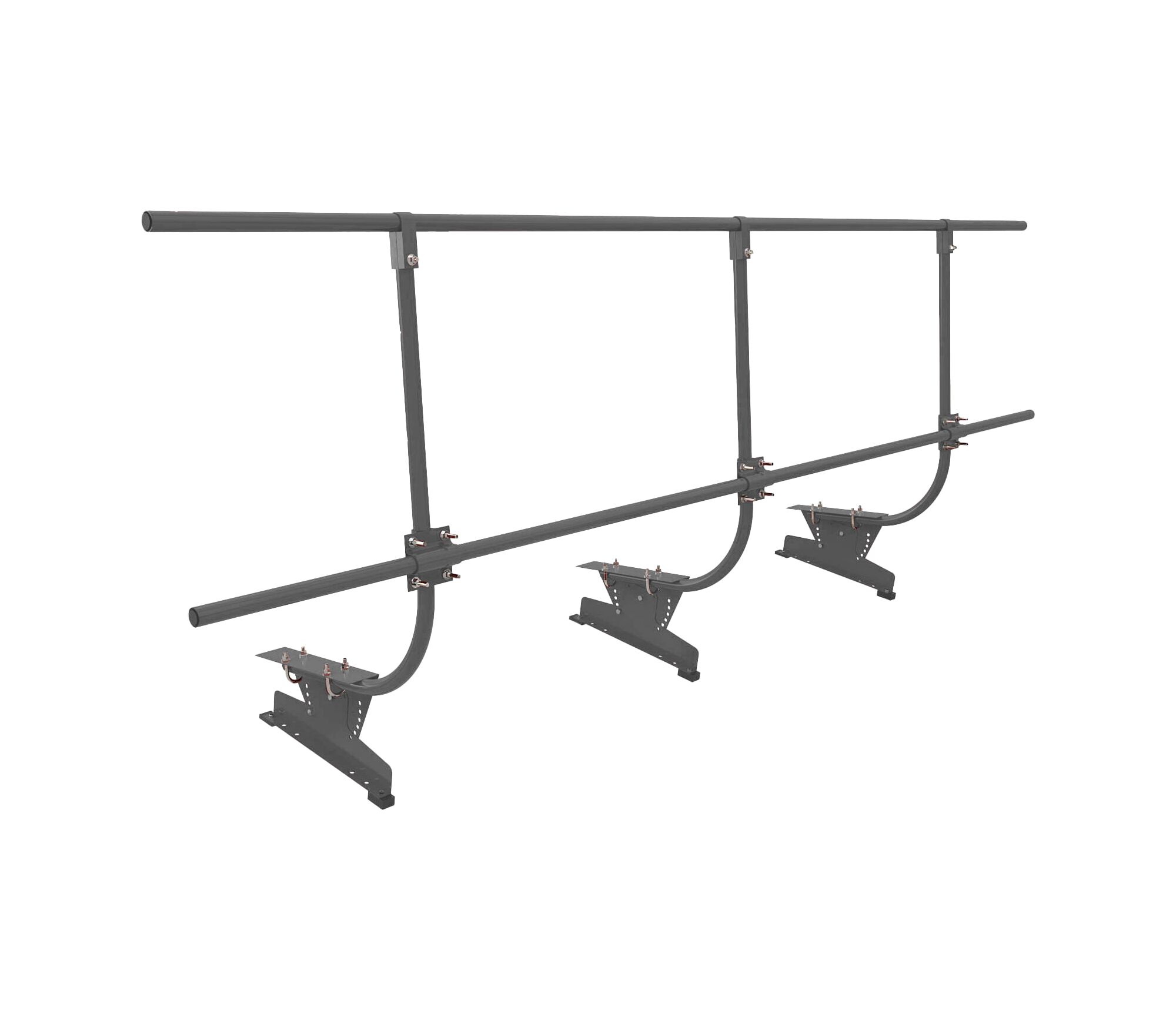 Ограждение для МЧ, ГЧ и профнастила h1.2м длина 3.0м оцинк. D-Bork купить в Санкт-Петербурге