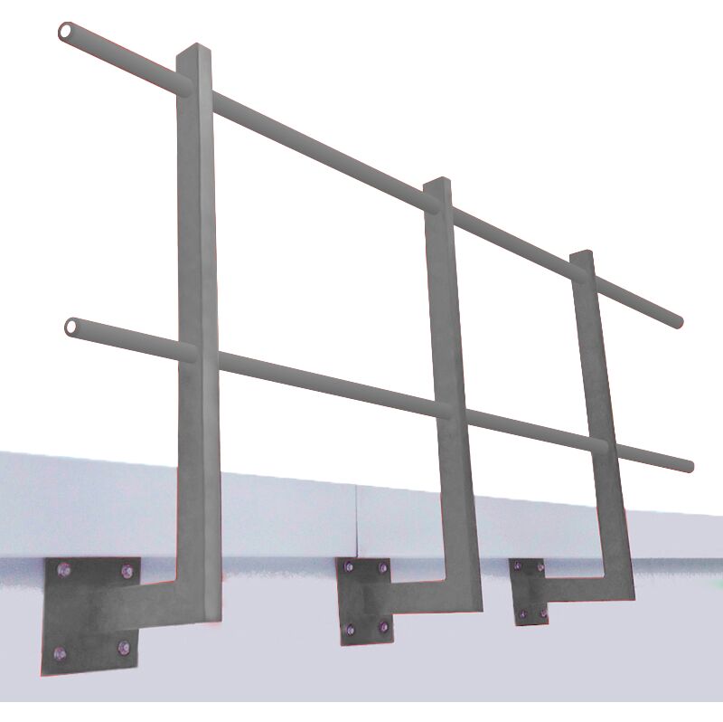 Ограждение парапетное h0.9м длина 3.0м оцинк. D-Bork купить в Санкт-Петербурге