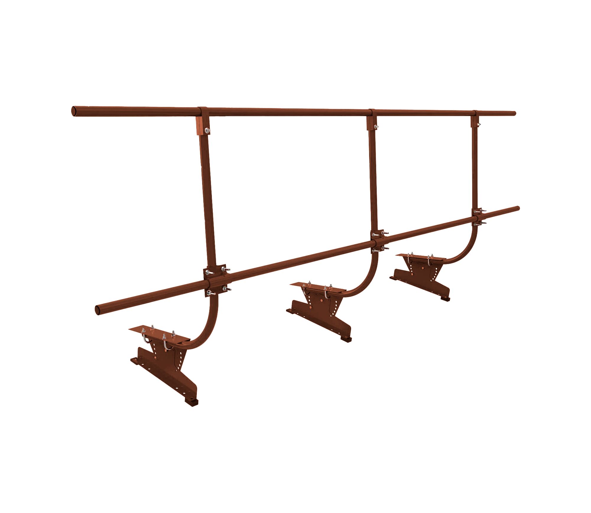 Ограждение для МЧ, ГЧ и профнастила h1.2м длина 3.0м оцинк. D-Bork купить в Санкт-Петербурге