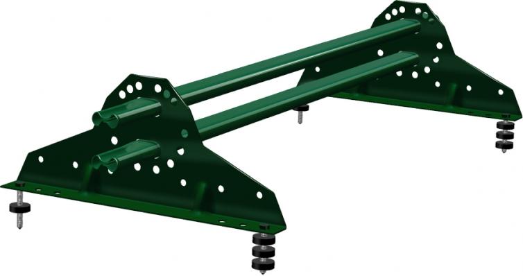 Снегозадержатель трубчатый  универсальный GrandLine 1.0м  для металлочерепицы и мягкой кровли купить в Санкт-Петербурге