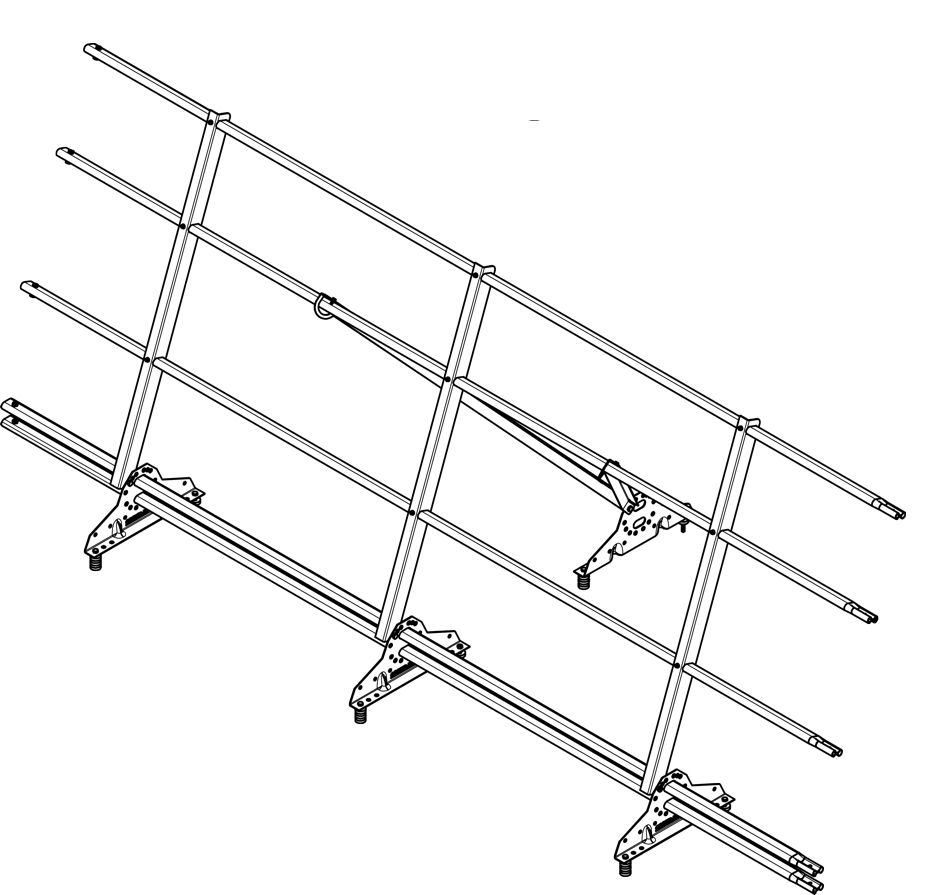 Ограждение для фальцевой кровли Grand Line 1,2 м со снегозадержателем купить в Санкт-Петербурге