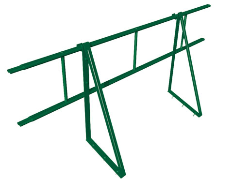 Ограждение кровельное, длина 1.86м, высота 0.6м    купить в Санкт-Петербурге