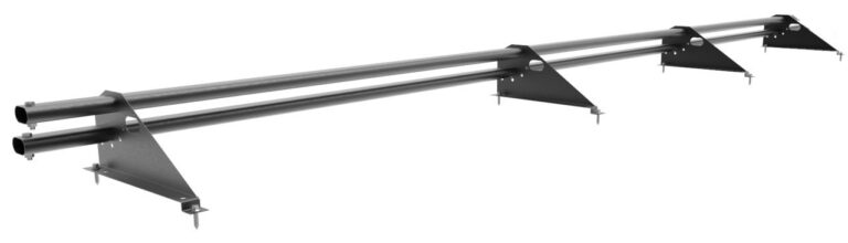 Трубчатый снегозадержатель на металлочерепицу FINNERA LE9 3м купить в Санкт-Петербурге