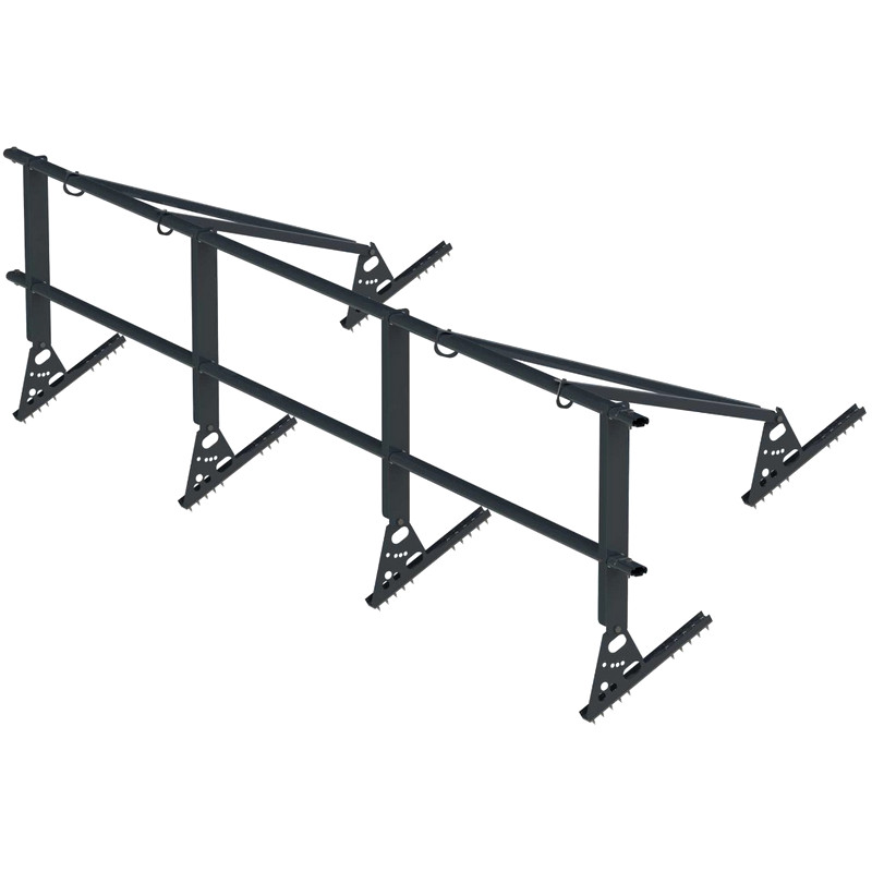 Кровельное ограждение со снегозадержанием для профнастила и гибкой черепицы 4 поперечных трубы (Н=0,6 м) купить в Санкт-Петербурге