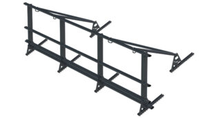 Кровельное ограждение со снегозадержанием для металлочерепицы 4 поперечных трубы (Н=0,6 м) купить в Санкт-Петербурге