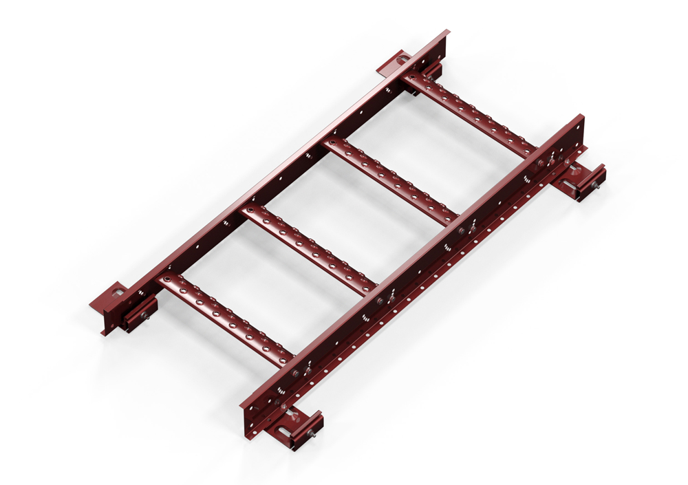 Лестница "крыльцо" для установки на фальцевой кровле, длина 1.2 м купить в Санкт-Петербурге