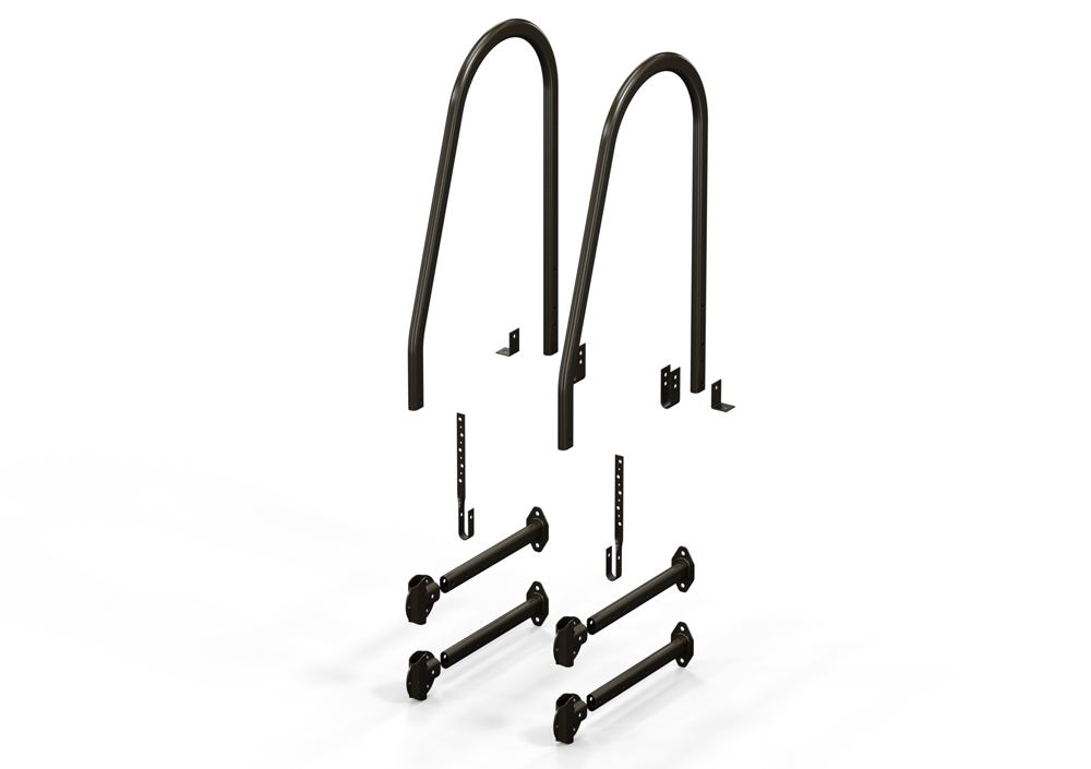 Монтажный комплект для установки пристенной лестницы ORIMA AS1, 85-100 см  купить в Санкт-Петербурге