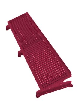 Мостик переходной для МЧ, ГЧ и профнастила длина 2.0м (3оп) неоцинк. Русь купить в Санкт-Петербурге