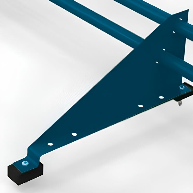 Опора треугольная с уступом для D25  неоцинк. Русь купить в Санкт-Петербурге