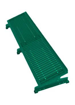 Мостик переходной для МЧ, ГЧ и профнастила длина 1.25м (2оп) неоцинк. Русь купить в Санкт-Петербурге