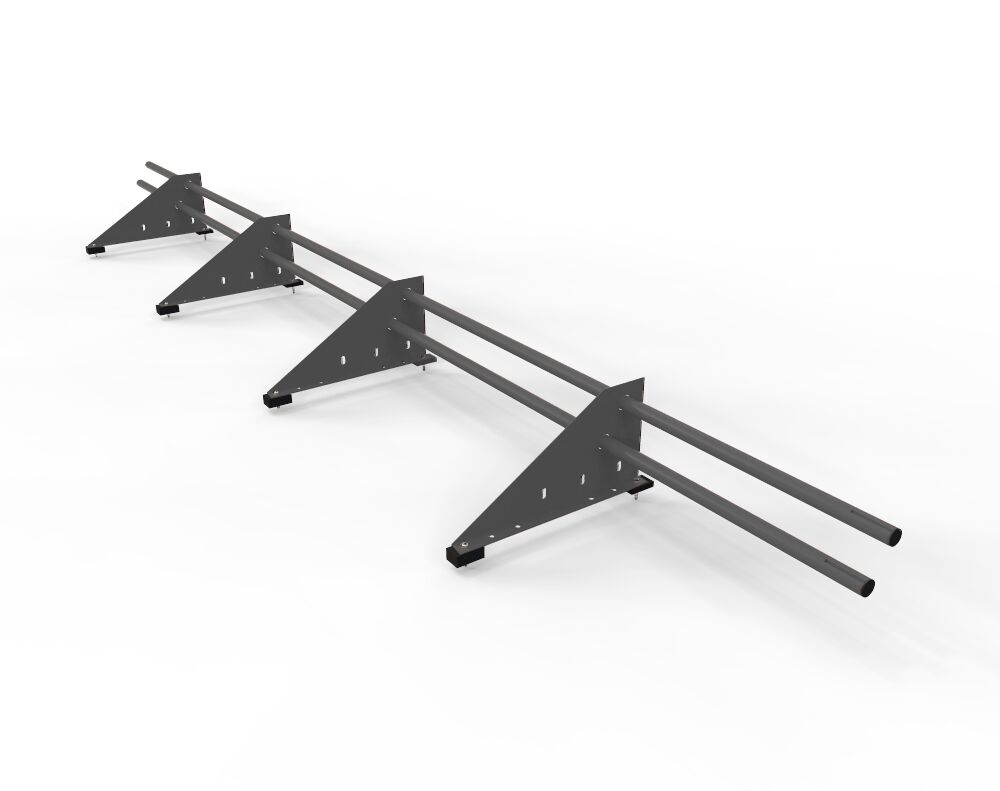 Снегозадержатель трубчатый для МЧ, ГЧ и профнастила D25 (4 оп) 3.0м неоцинк. Русь купить в Санкт-Петербурге