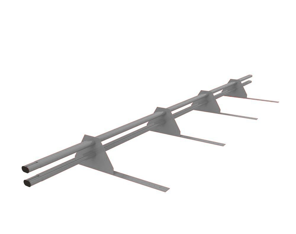 Снегозадержатель трубчатый с крепл. на С/П и ПН 1.0м (2оп) оцинк. Русь купить в Санкт-Петербурге