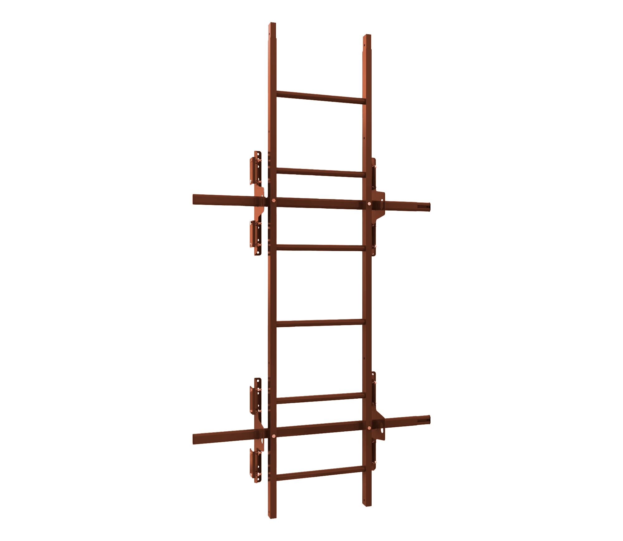 Лестница кровельная для фальца (в ком-те с уст.кроншт.) 1.86м неоцинк. Русь купить в Санкт-Петербурге