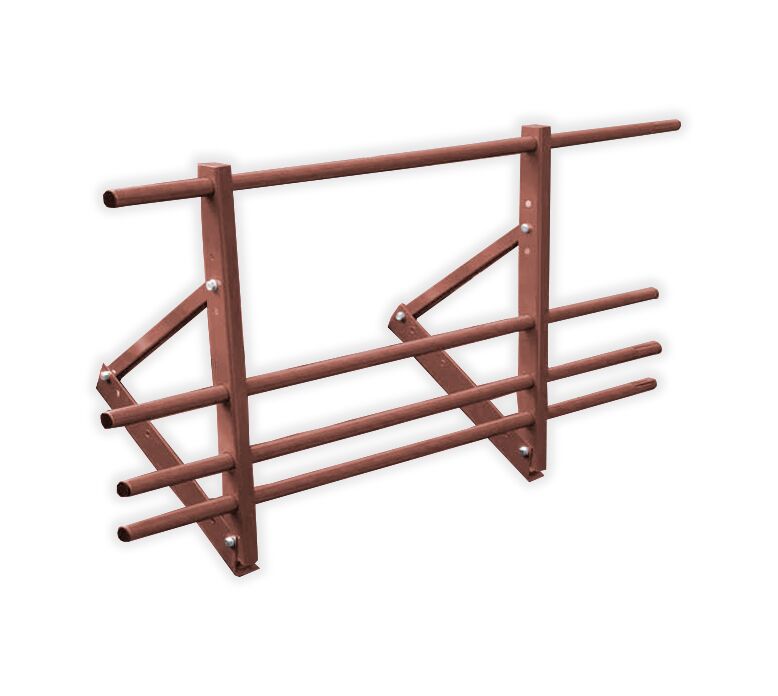 Ограждение для МЧ, ГЧ и профлиста со снег-ем h0.6м 3.0м оцинк. Русь Эконом купить в Санкт-Петербурге