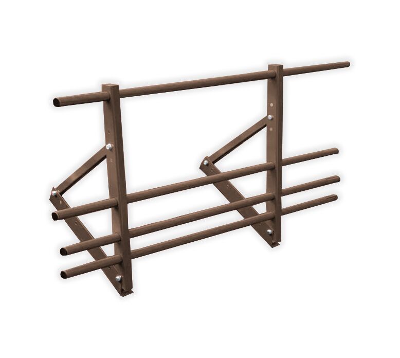 Ограждение для МЧ, ГЧ и профлиста со снег-ем h1.2м 3.0м оцинк. Русь Эконом купить в Санкт-Петербурге