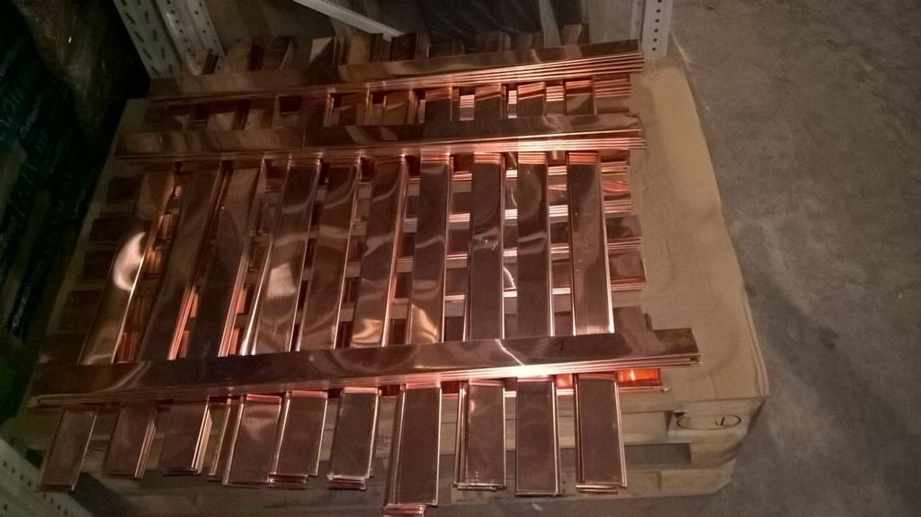 Медная полоса Ridgecl BS  длина ската до 6м купить в Санкт-Петербурге