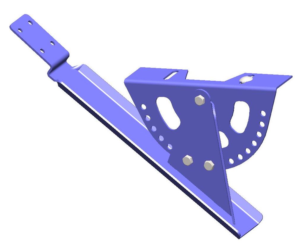 Опора ступени безопасности (комплект) для композитной черепицы цвет под заказ ТД ФЭЗ толщина стали 3мм купить в Санкт-Петербурге