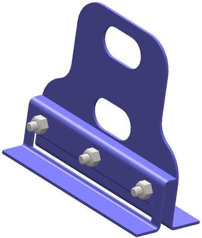 Опора Royal для сз решетки и трубы D25 на фальц цвет под заказ ТД ФЭЗ купить в Санкт-Петербурге