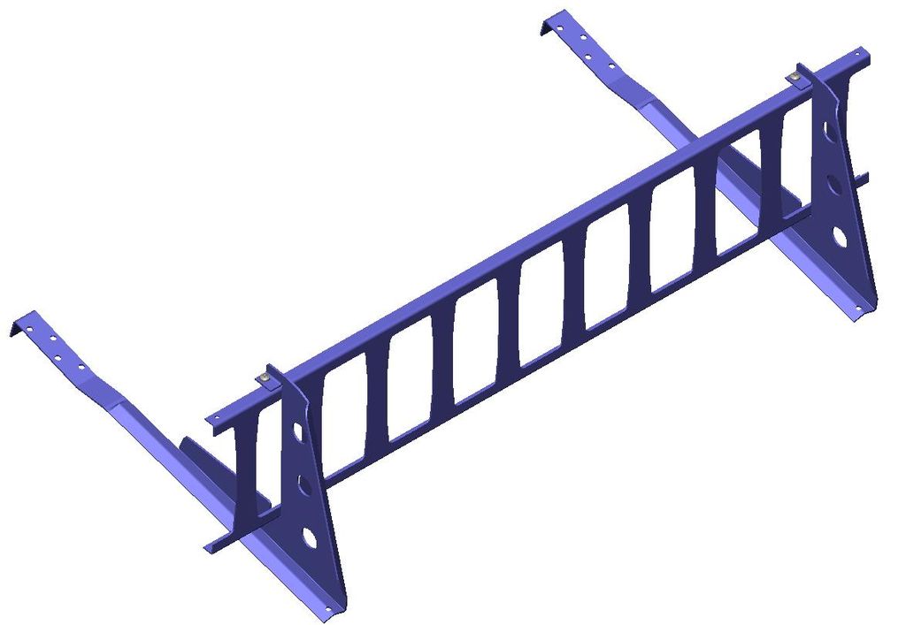 Решетчатый снегозадержатель цельнометаллический 2,5м цвет под заказ ТД ФЭЗ комплект: 1 решетка Royal, 4 опоры Royal купить в Санкт-Петербурге