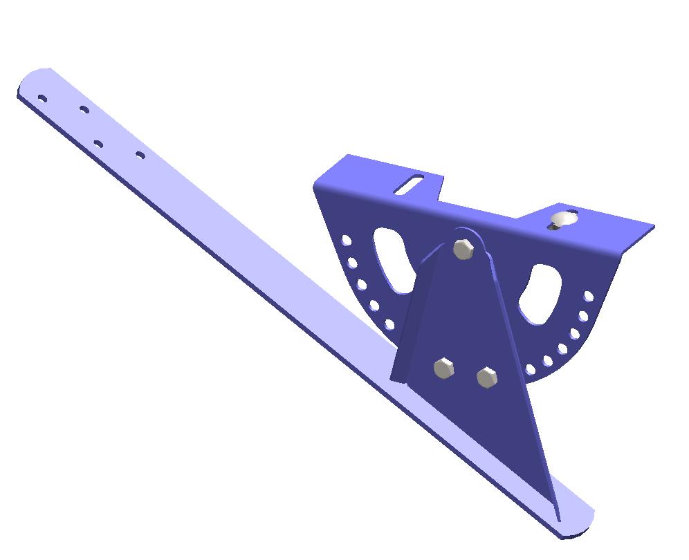 Опора ступени безопасности (комплект) для сланцевой кровли цвет под заказ  ТД ФЭЗ толщина стали 4мм купить в Санкт-Петербурге