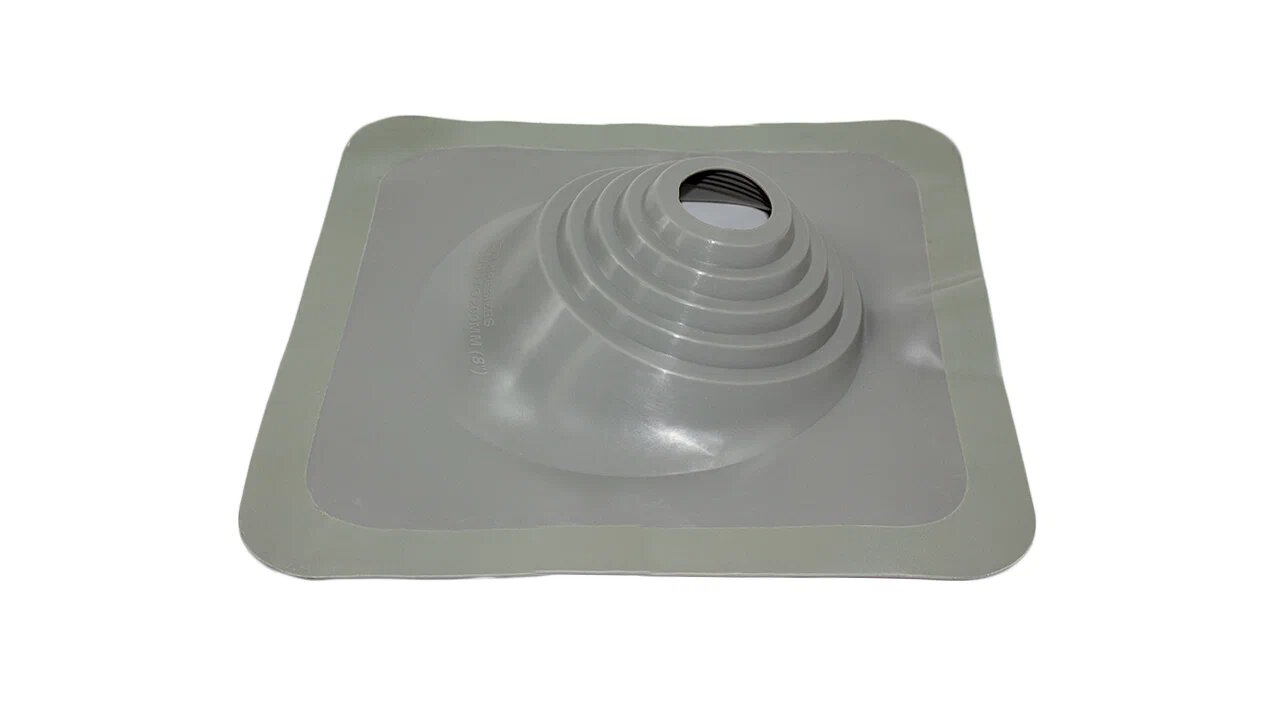 Проходка кровельная №1 угловая D75-200мм фланец 420х420мм силикон BORGE купить в Санкт-Петербурге